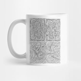 Concentric Quatrain Mug